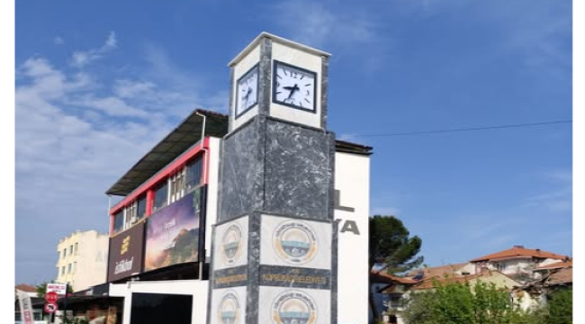 Köprübaşı saat kulesi tamamlandı