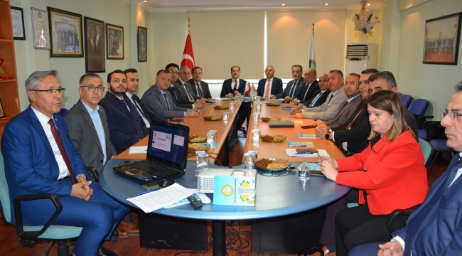 Koruma kurulu nisan ayı toplantısı yapıldı