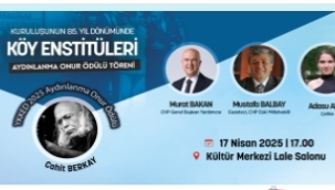 Köy Enstitüleri'nin kuruluşunun 85. yılı, Manisa'da törenle kutlanacak