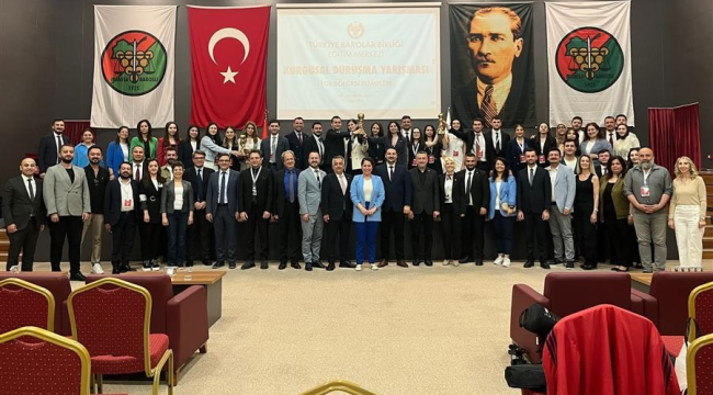 Kurgusal duruşma yarışmasında Aydın barosu birinci oldu