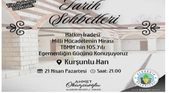 Kurşunlu han sohbetleri başlıyor