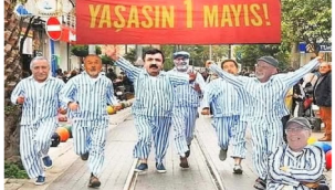 Manisa'nın delileri 1 mayıs koşusuna başladı