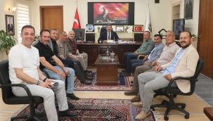 Mutarlar başkan Dönmez'e halle sorunlarını anlattı