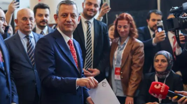 Özgür Özel yeniden genel başkan! işte aldığı oy oranı