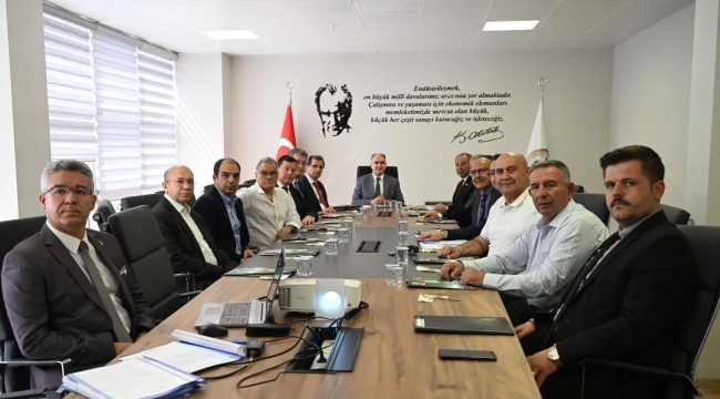 Salihli organize sanayi bölgesi müteşebbis heyet toplantısı yapıldı