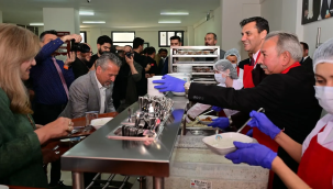 Salihliler kent lokantası açılışına koştu