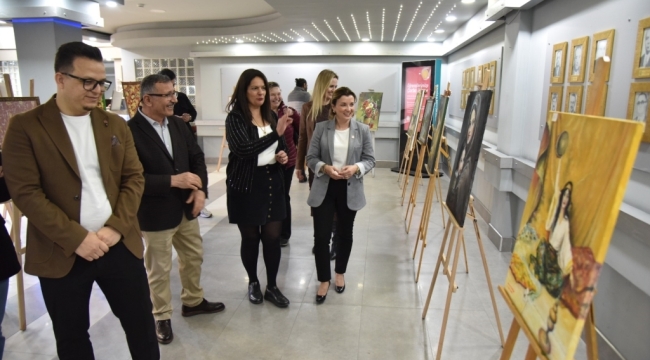 Sanatseverleri buluşturan hayat ve doğa sergisi açıldı