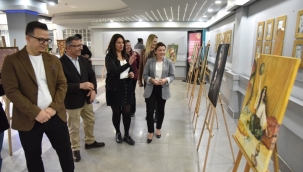 Sanatseverleri buluşturan hayat ve doğa sergisi açıldı