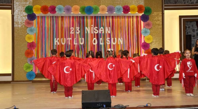 Şehzadeler belediyesi çocuk evlerinde, 23 nisan çoşkusu