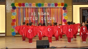 Şehzadeler belediyesi çocuk evlerinde, 23 nisan çoşkusu