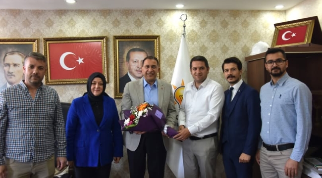 Selendililer derneğinden başkan Turgut'a ziyaret