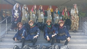 Soma belediyesi halk oyunu ekibi İsveç yolcusu