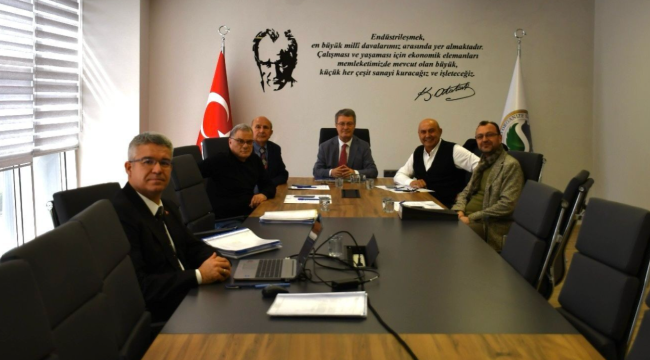 SOSB yönetimi toplandı