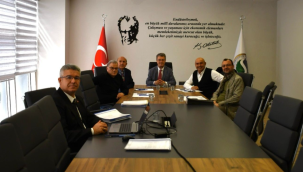 SOSB yönetimi toplandı