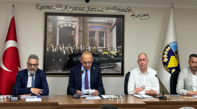 Turgutlu belediyesi nisan ayı meclis toplantısı yapıldı