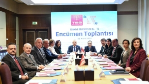 Türkiye belediyeler birliği encümen toplantısı yapıldı