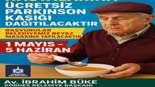 Ücretsiz Parkinson kaşığı dağıtımı