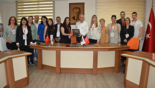 Ukrayna ve Mekadonyalı öğrenciler TSO'da