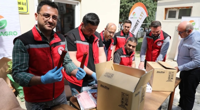 Üreticilere 5 ilçede 160.000 feromon tuzağı dağıtılacak