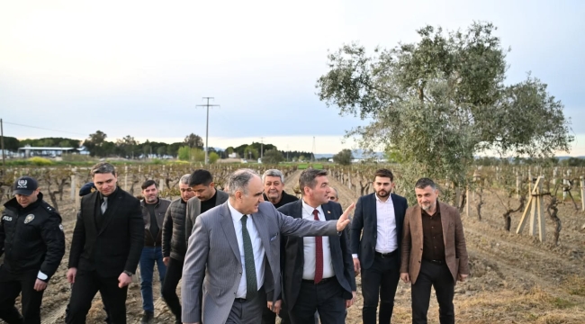 Vali Özkan 'üreticilerimizin yanındayız'