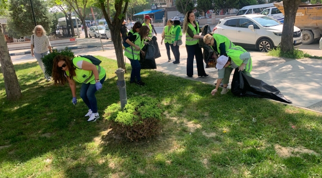 Yunusemre kent konseyi hafsa sultan mahalle meclisi üyeleri çevre temizliği