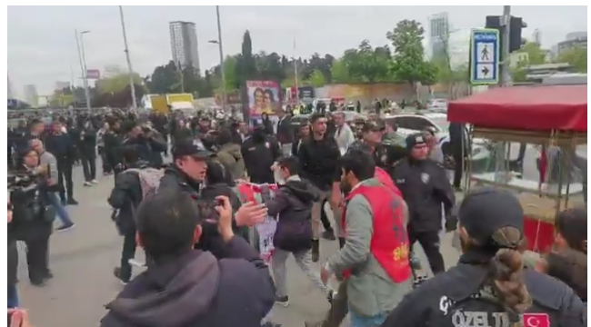 1 Mayısda 180 kişi gözaltına alındı