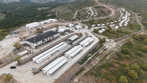  117 dönüme inşa edilen modern hayvan yaşam merkezinin biten bölümü açılıyor