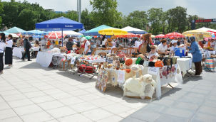 120 kadın girişimci 240 stantta el emeğini sergiledi