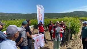 160 bin feromon tuzağının üreticilere dağıtımı sürüyor