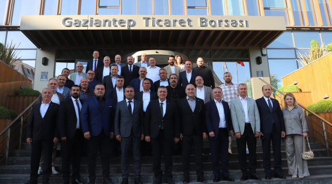 Akhisar TSO yönetimi Gaziantep'te