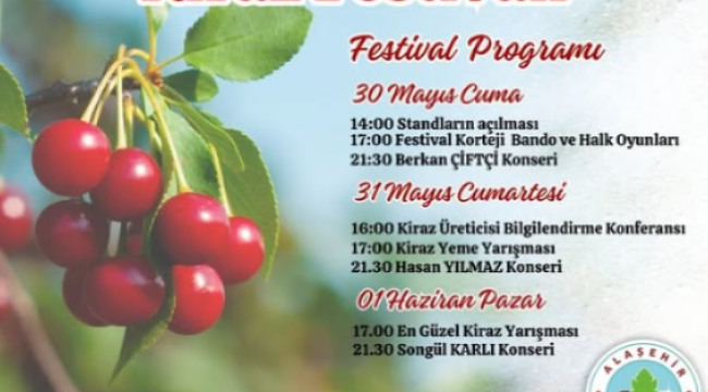 Alaşehir'de festival heycan yaşanıyor