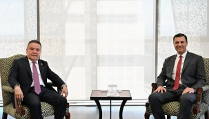 Antalya belediye başkanı Böcek Manisa'da