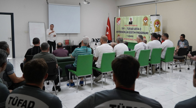 Antrenörlük eğitim pogramı başladı