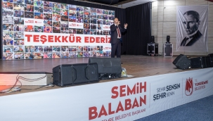 Başkan Balaban çok şey yaptı çok şey anlattı