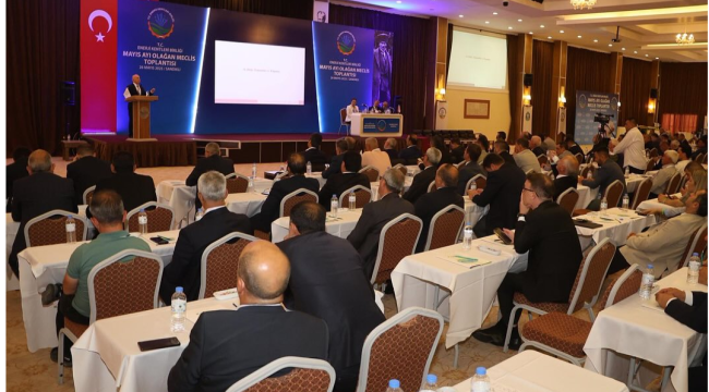 Başkan Dönmez enerji kentleri birliği olağan meclis toplantısına katıldı