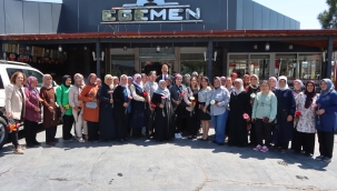 Başkan Dönmez muhtar eşleriyle kahvaltıda buluştu