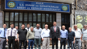 Başkan Dönmez oda başkanlarını ziyaret etti