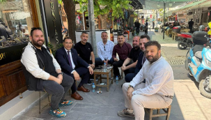 Başkan Turgut esnaf ziyaretlerini sürdürüyor