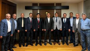 Başkan Turgut Kasapoğlu'nu ziyaret etti