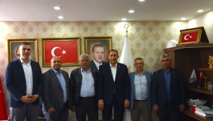 Başkan Turgut, muhtarlarla bir araya geldi