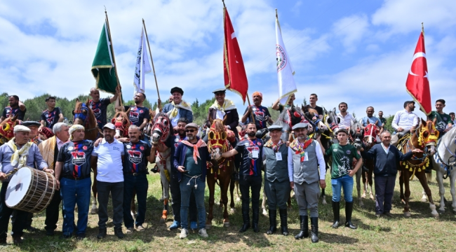 Başkanlar Yörükler ve Türkmenler geleneksel 2. kültür şöleni'ne katıldı