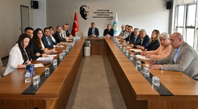 Büyükşehir encümen toplantısı yapıldı