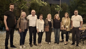 Çanakkale belediyesi meclis üyeleri Turgutlu'da