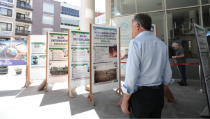 Çevre ve iklim krizi sergisi açıldı