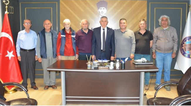 Çevreciler TSO başkanı Yüksel'le erezyonu konuştu