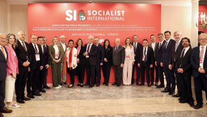CHP'li başkanlar 81 ülkeden gelenlerle Sosyalist Enternasyonal buluştu