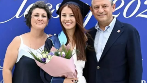 CHP lider kızının mezuniyet törenine katıldı