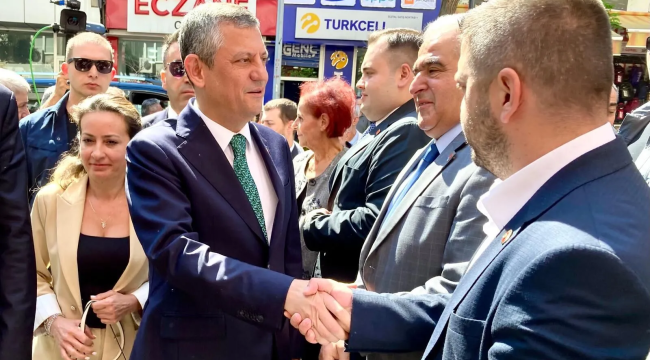 CHP lideri Özel Soma'da