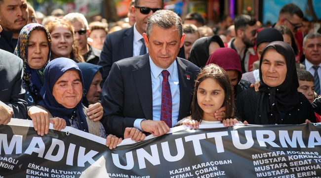 CHP Lideri''unutmadık, unutturmayacağız''