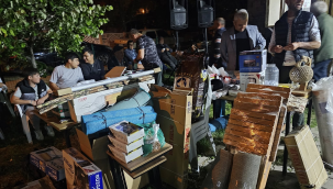 Demirci avcılar külübünde eğlenceli hediye çekilişi